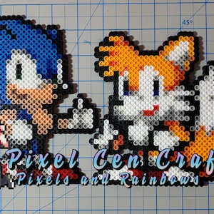 Sonic and Tails Perlers