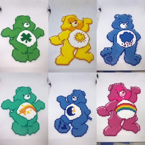 teddy bear perler beads