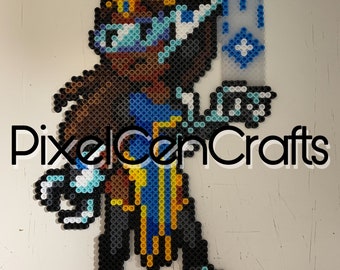 Overwatch Inspired Perler