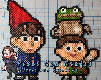 Over the Garden Wall inspired Perlers