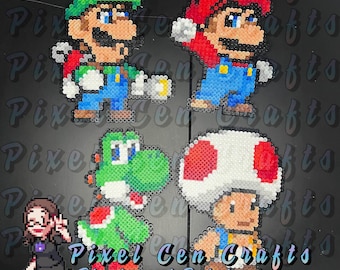 Mario inspired Perlers