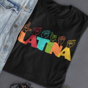 Mujer Latina Shirt, Chingona TShirt Empowered Latina Regalos en Espanol Regalos para Mujer Mexican Tee Mujer Mexicana Viva La Mujer