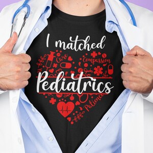 Personalized Residency Match Day shirt, Match Day Medical Residency Shirt, Medical Shirt, Unisex Shirt, I Matched Pediatrics