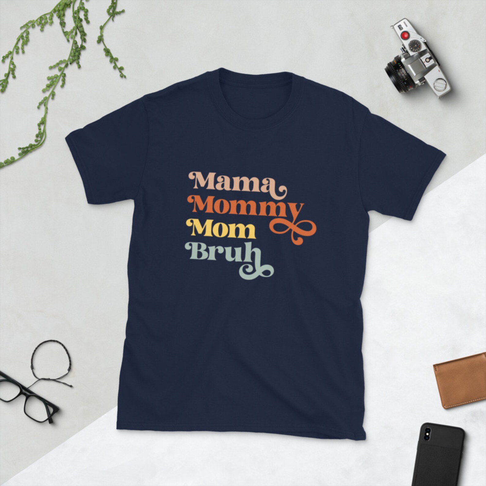 Mama Mommy Mom Bruh Retro Shirt Mama Shirt Mommy Mom Slang Etsy