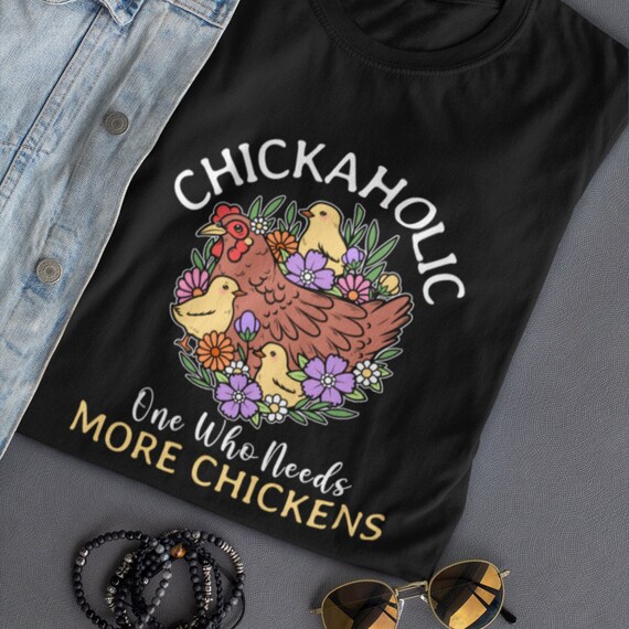 Just A Girl Who Loves Chickens Shirt - Cute Floral Gift Tees Just A Girl Who Loves Chickens Shirt - Cute Floral Gift Tees