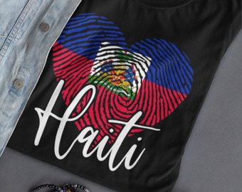 Haiti Shirt, Haitian Shirt, Haiti Travel TShirt, Haitian American, Haitian Flag, Haitian Pride