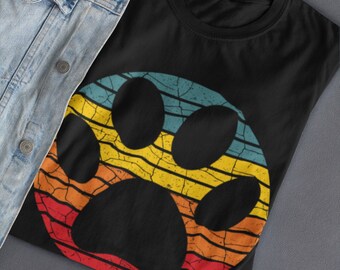 Dog Lover Shirt, Dog Heart Shirt Paw Heart Shirt Paw Love Shirt Paw Love Tee Paw Print Heart Shirt Paw Print Shirt Gift for Veterinarian