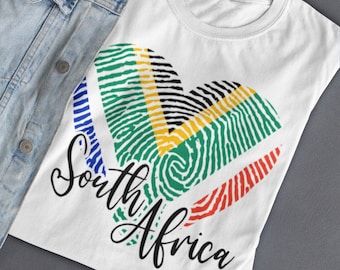Zuid-Afrika Shirt, Zuid-Afrikaans Shirt, Zuid-Afrika Reizen TShirt, Zuid-Afrikaanse Amerikaan, Zuid-Afrikaanse Vlag, Zuid-Afrikaanse Trots