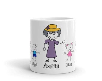Regalo para Abuela Personalized Regalo para Abuelita Spanish Gift Mothers Day Gift For fGrandma Día De Las Madres Custom Mothers Day Mug