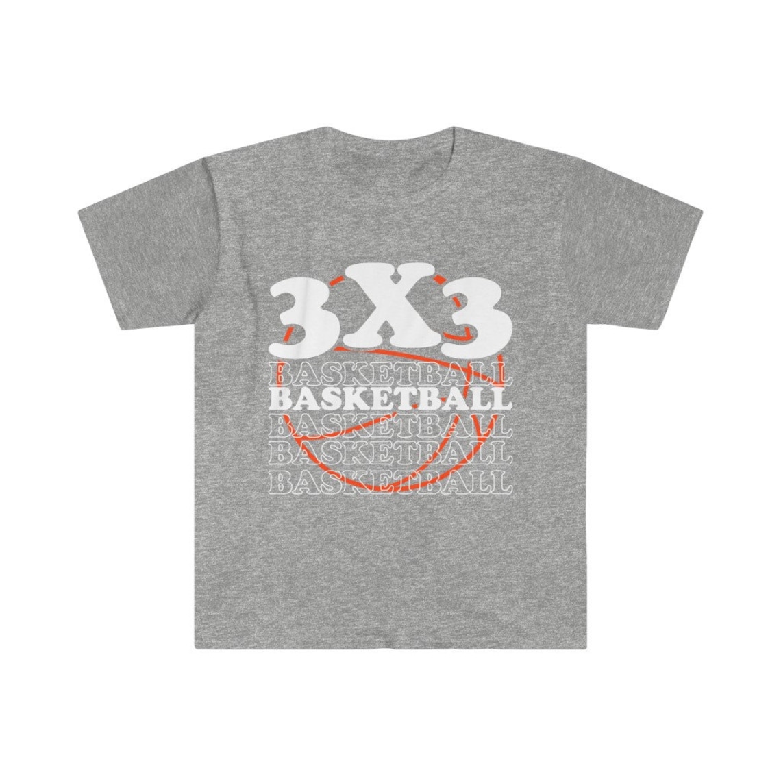 3x3 Basketball Shirt Three by three Basketball Basketball | Etsy