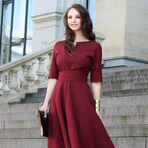 Cocktail dress for chubby girl deals