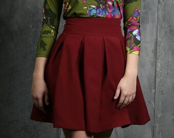 knee length skirt size 16