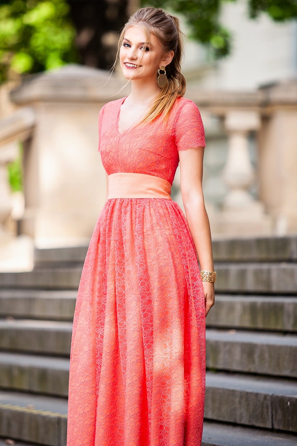 plus size tulle maxi dress