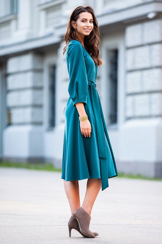 slim fit dress slacks 1920s Blue Evelyn Plus Size Gatsby Dress main image 0