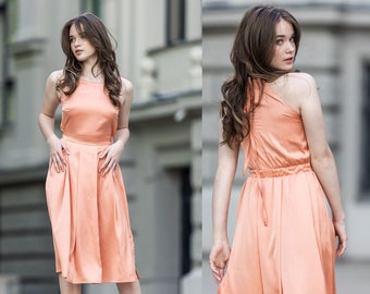 Vestido midi para mujer, vestido sin mangas, vestido de talla grande, vestido de invitada de boda de verano, vestido de madre de la novia, vestido de dama de honor, vestido de madre del novio