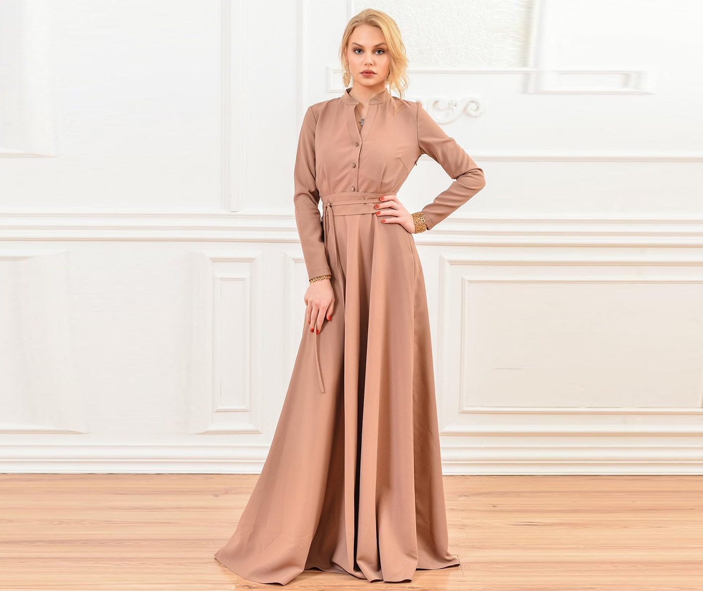 Stand Up Collar Dress, Women Shirt Dress, Plus Size Dress, Long Sleeve Dress, Belt Dress, Floor Dress, Petite Dress,Maxi Dress,Elegant Dress Stand Up Collar Dress, Women Shirt Dress, Plus Size Dress, Long Sleeve Dress, Belt Dress, Floor Dress, Petite Dress,Maxi Dress,Elegant Dress