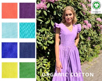 Bohemian Lilac dress| A line Dress| Purple Outfit| Beach Wedding| Romantic Dress| Summer dress| Ruffle Dress|Cotton Dress|Vintage Outfit