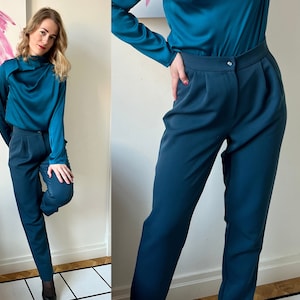 Classic Pants, Casual women pants, Blue pants, Plus Size Clothing, Straight Pants, Elegant Pants, Women trousers, different colours