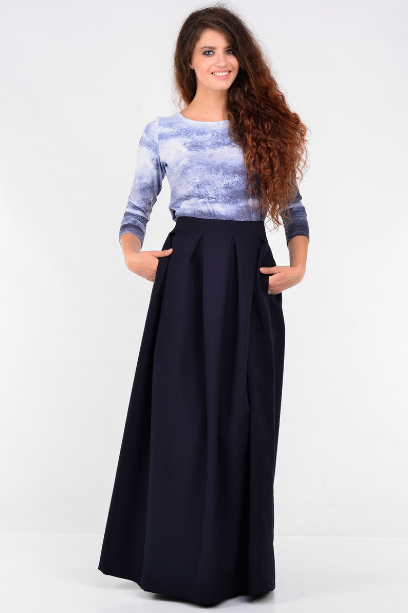 pull on skirt elastic waist pattern