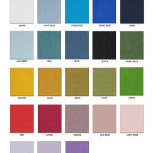 Colour catalog - linen