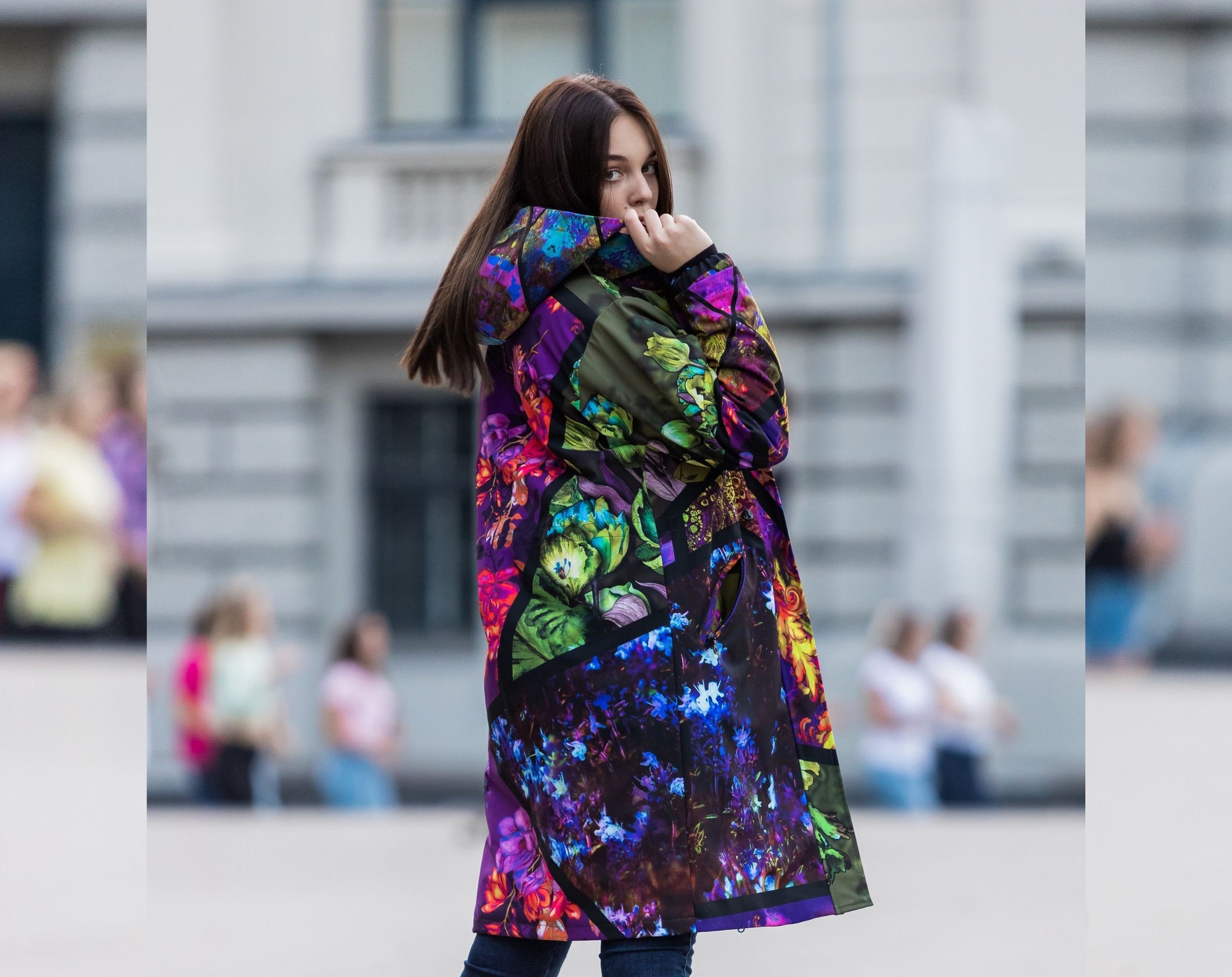 Waterproof Coat, Winter Jacket, Colorful Parka, Women Waterproof Coat, Winter Jacket, Colorful Parka, Women