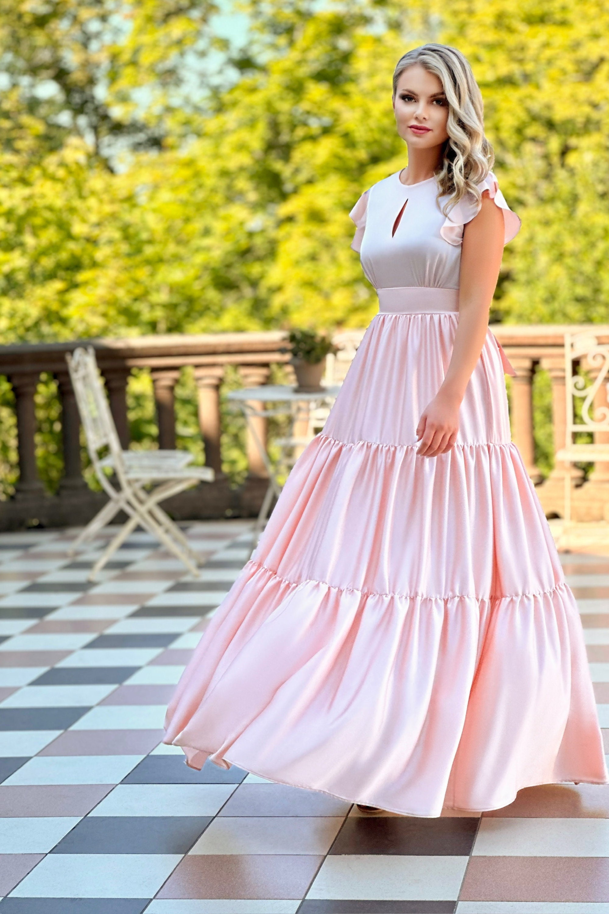 sky blue formal dress Light Blue Tulle Off Shoulder Party Dress, A-Line Sequins Blue Formal