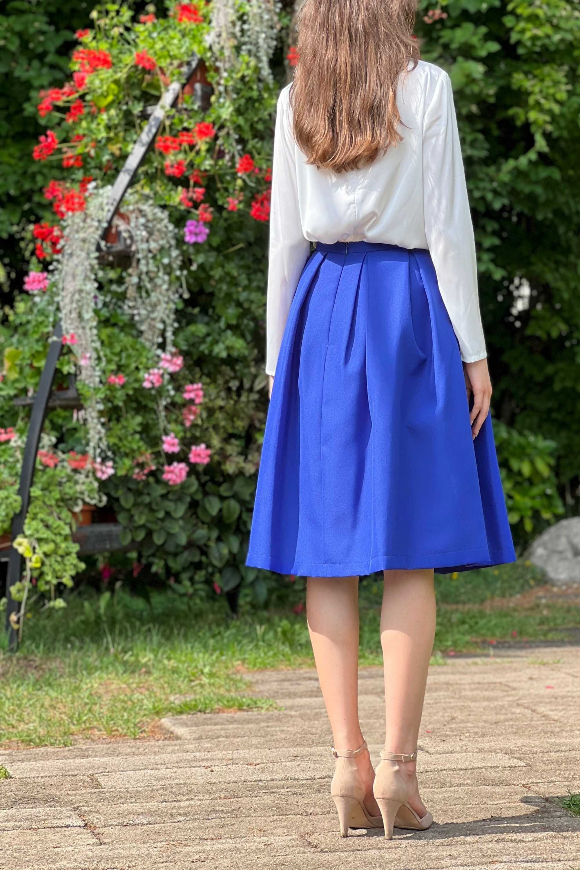 Blue skirt swing hot sale