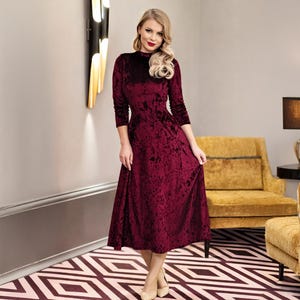 knee length dresses for ladies Vanessa Midi Dress – SAU LEE