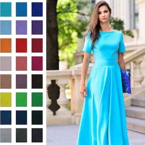 Lila Kleid, Hochzeitspartykleid, langes Kleid, Abschlussballkleid, Maxikleid, Sommerkleid, Brautjungfernkleid, bodenlanges Kleid, elegantes Kleid