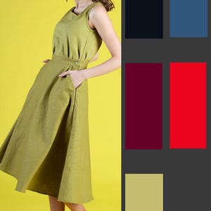 Linen Circle Skirts, Summer Linen Skirt, Linen Clothing, Plus Size Linen Skirt, Linen Wear, Linen Midi Skirt, High Waist Skirt