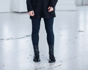 Hoog getailleerde leggings, zwarte leggings, trainingsleggings, sportleggings, leggings voor dames, tencel leggings, milieuvriendelijk, plus size