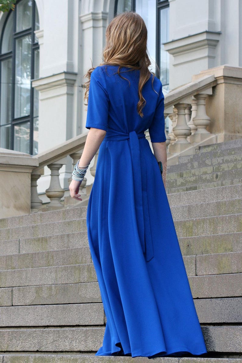 Blue Dress Trendy Plus Size Clothing Ball Gown Dress - Etsy