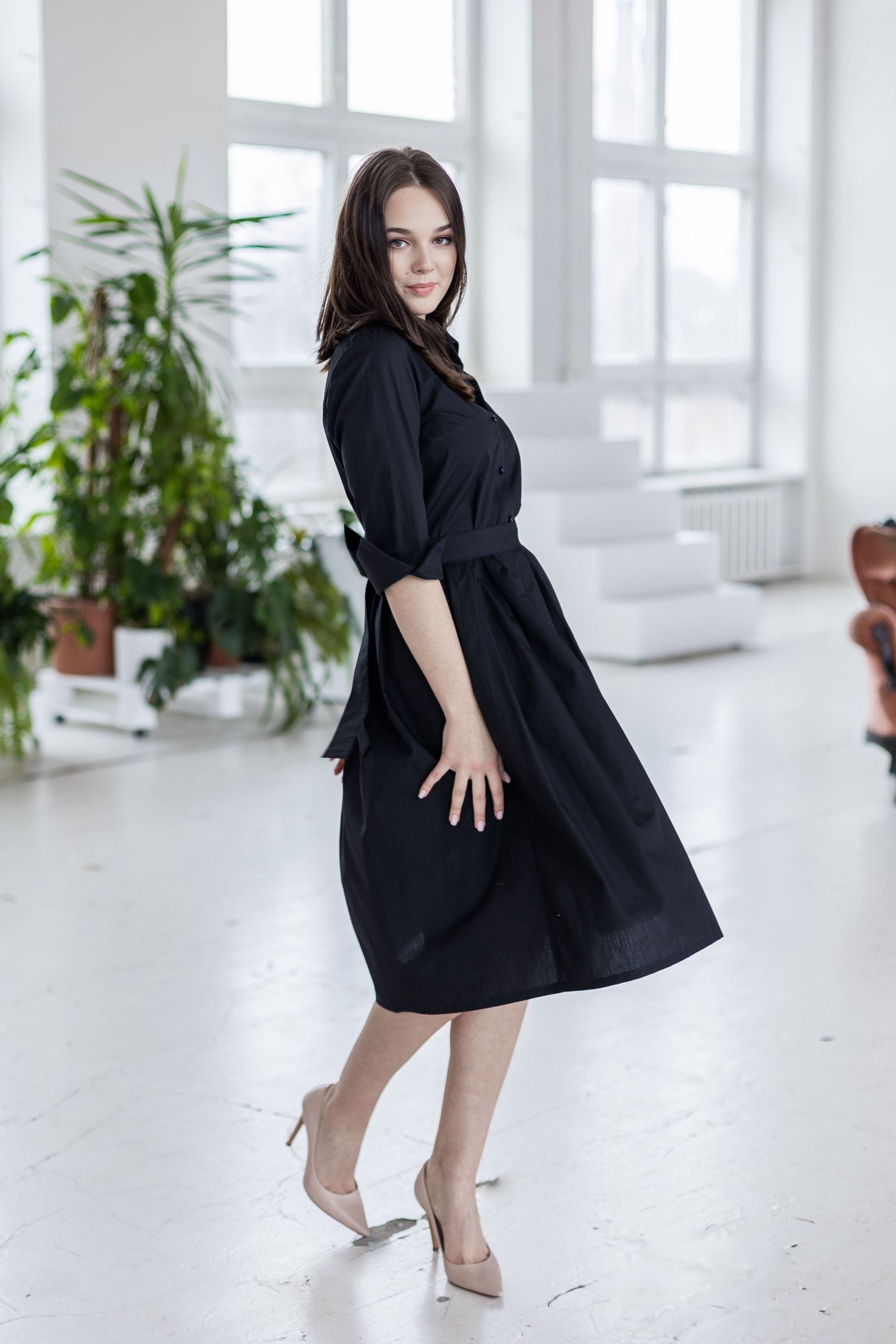 white christmas dresses Cotton Candy La Black Open Back Tank Dress L main image 1