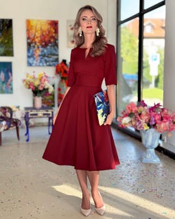 red long sleeve short dress Koki Off Shoulder Mini | | Womens Color:DUSTY FATIGUE Women's Black Mini Dress Jewel Material caftan clothing