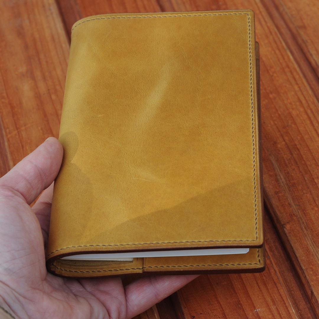 B6 Personalised Leather Nanami Cafe Note Cover Tomoe River Notebook
