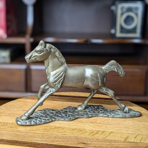 Brass Horse Figurine