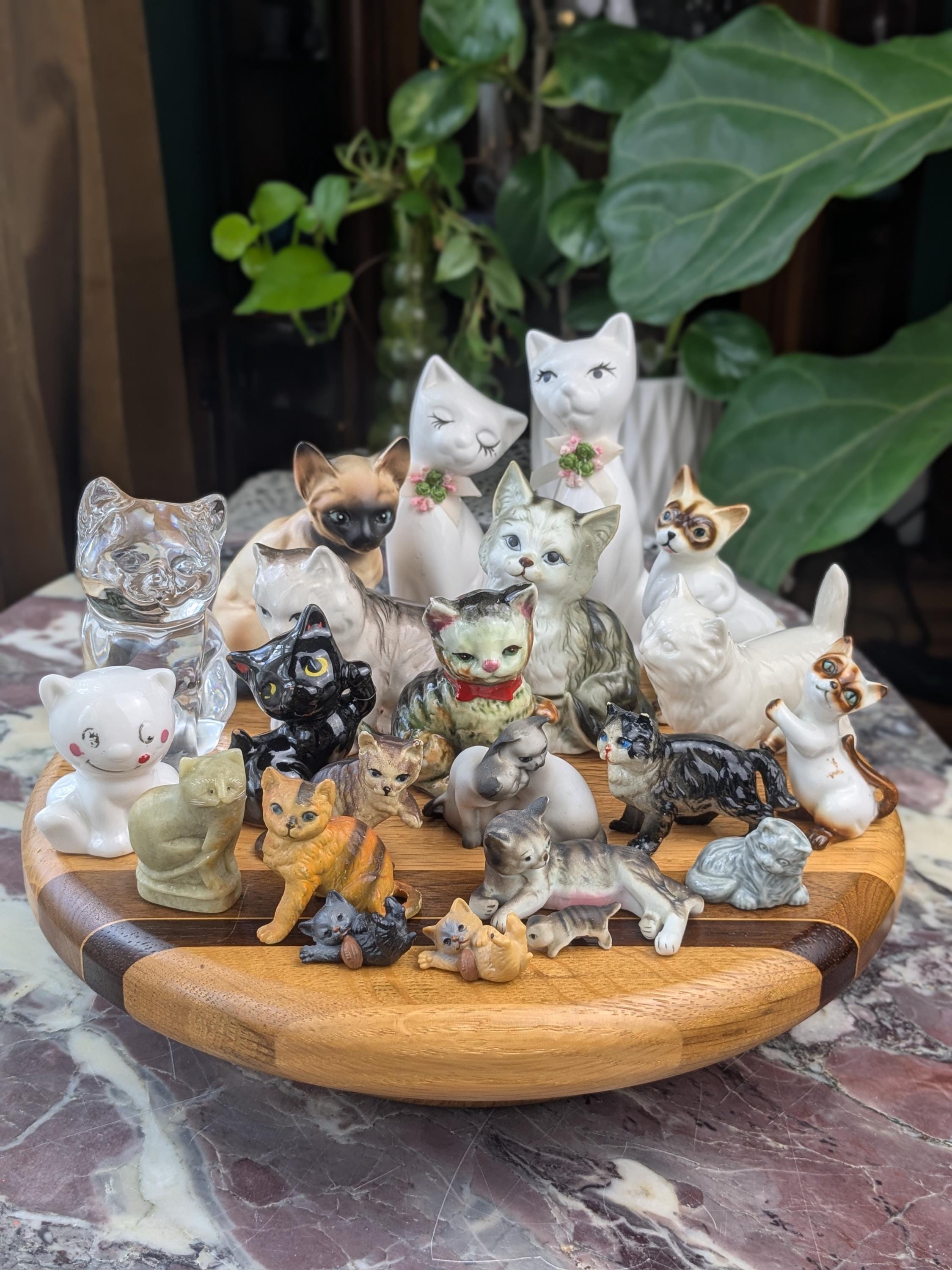 ビンテージ ラグドール チック ペア イースタードール ニッカーボッカー Vintage Cat Knick Knacks - Etsy