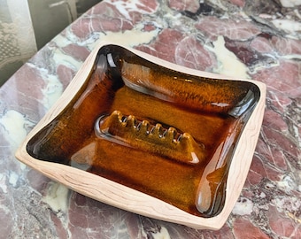 Large Mid Century Ashtray Made in USA