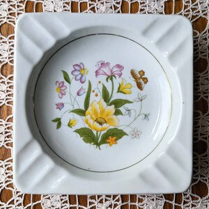 Vintage Norleans Porcelain Ashtray, Made in Korea