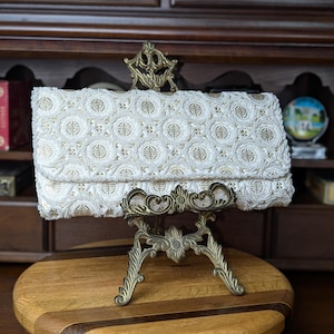 Hand Beaded Walborg Clutch Vintage