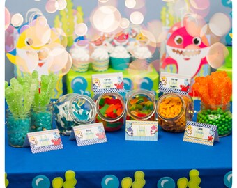 Smart Idea Baby Shark Treat Table Ideas Smart Idea Baby Shark Treat Table Ideas