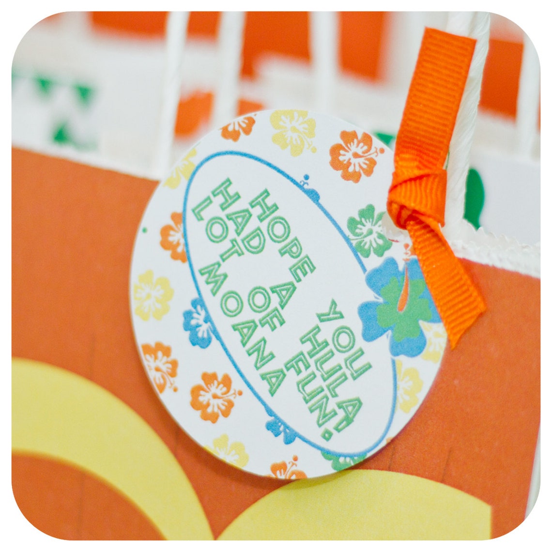 Luau Gift Bags Luau Party Luau Birthday Party Gift Bags Etsy