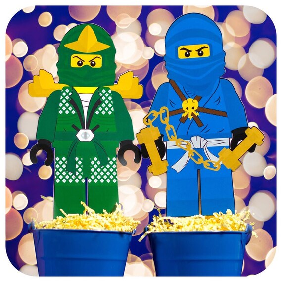 Ninja; Ninja Party; Ninja Birthday Party; Ninja ; Ninja Birthday; Birthday Party CENTERPIECE CUTOUTS PDF Il_570xn