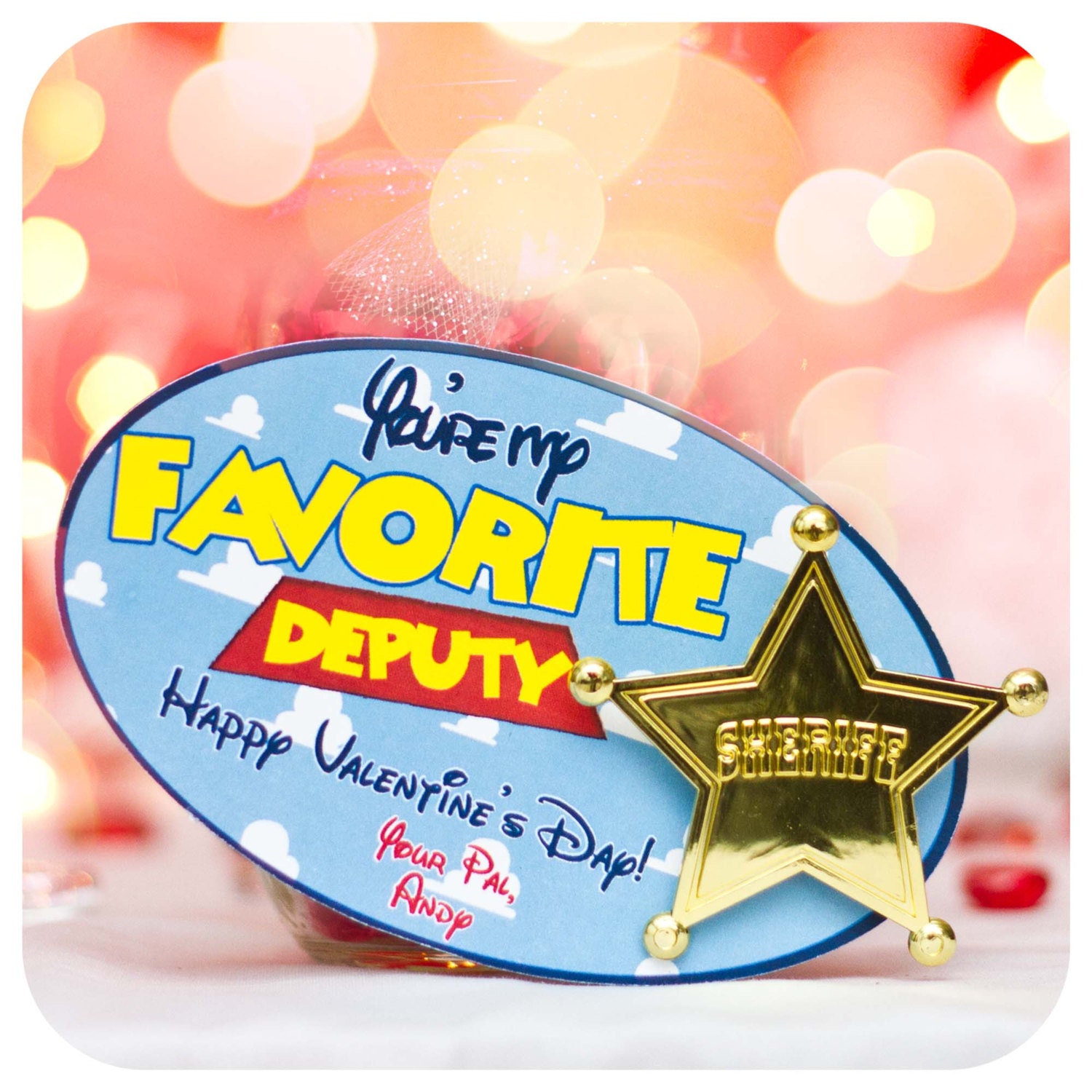 Valentine Valentines Day 24 Toy Story Valentine s Day Etsy