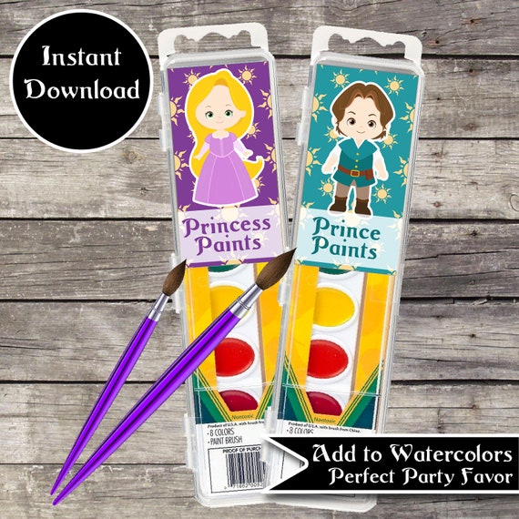 Tangled Party Tangled Pdf Birthday Party Tangled Pdf Paint