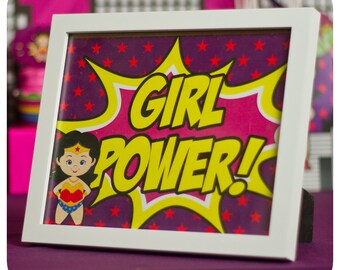 Supergirl; Supergirl Party; Supergirl Birthday Party; Supergirl Birthday; Supergirl Birthday; Super Girl; Super Girl Party Signs