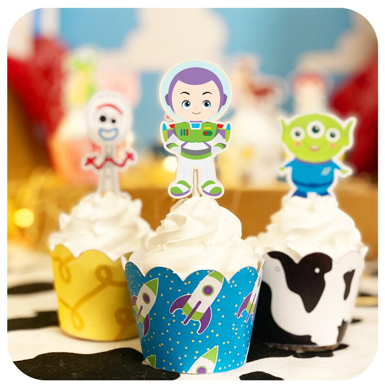 toy story cupcake topper