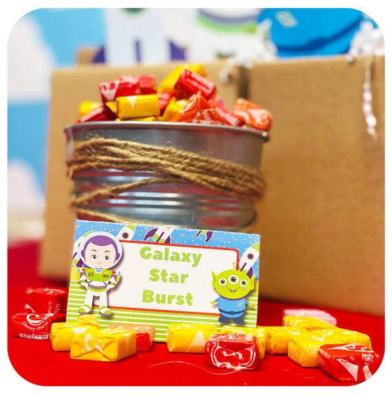 Toy Story Food Labels Editable Printable PDF; Toy Story Party; Toy Story Birthday Party; Toy Story Birthday Party Ideas Il_570xn