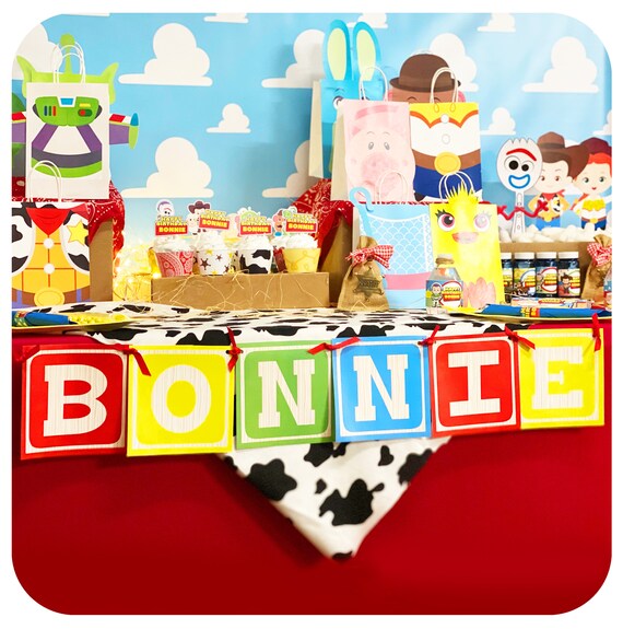 Toy Story Deluxe Garland Banner Editable Printable PDF; Toy Story birthday party; Toy Story Birthday Party ideas; Toy Story Il_570xn