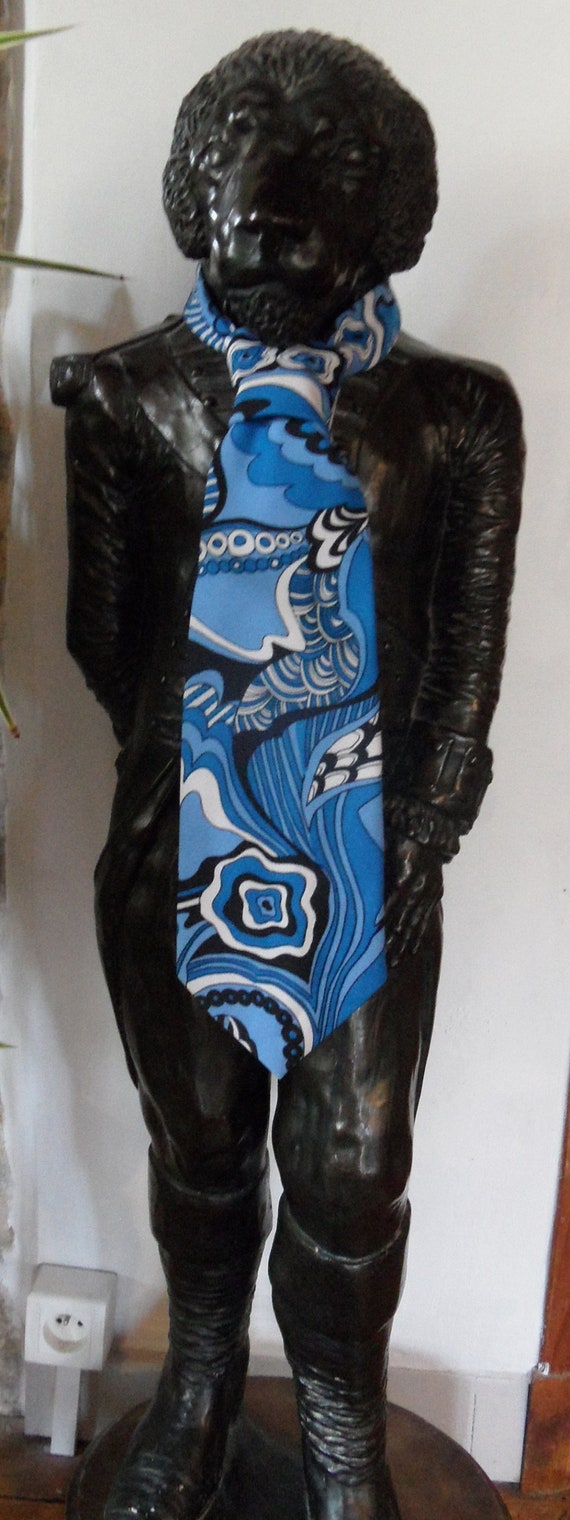 Fathers Day Guy Gift retro cool vintage tie warm colored tie 100/% Silk Funky Tie